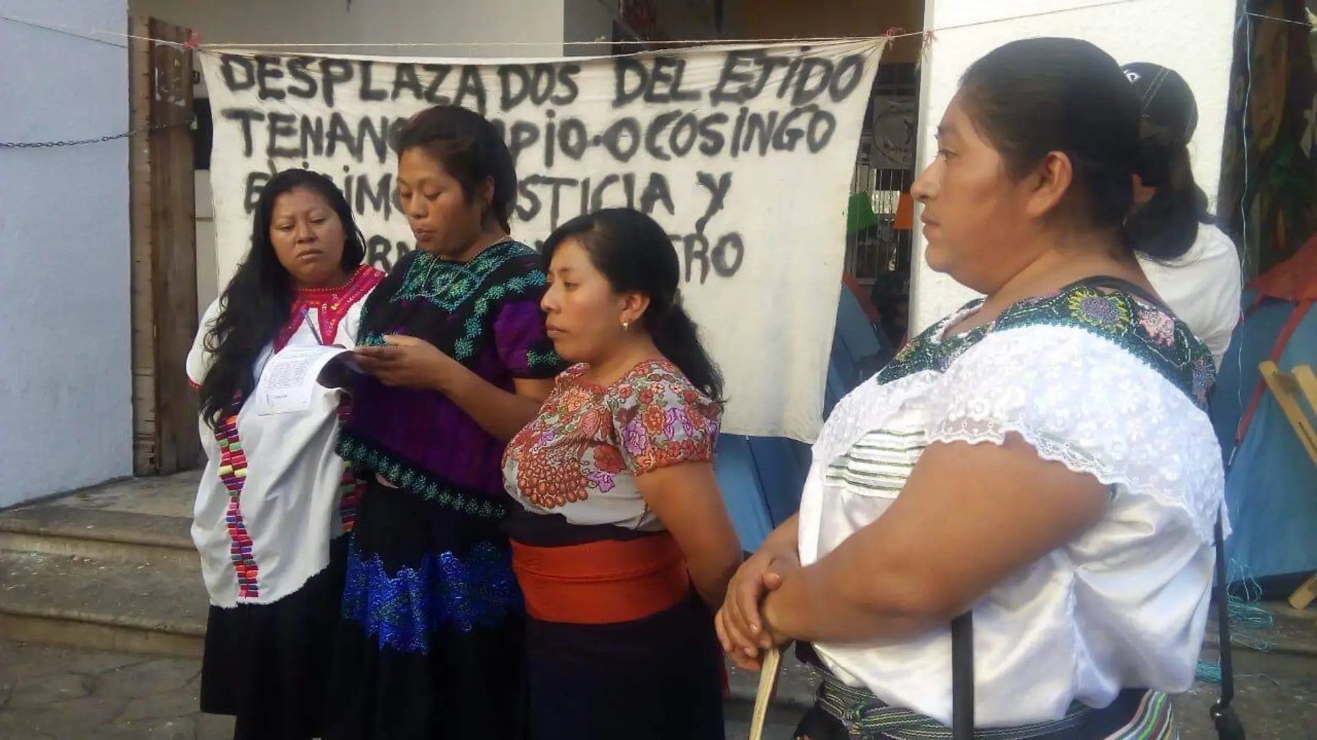 mujeres, desplazadas, violencia, Chiapas